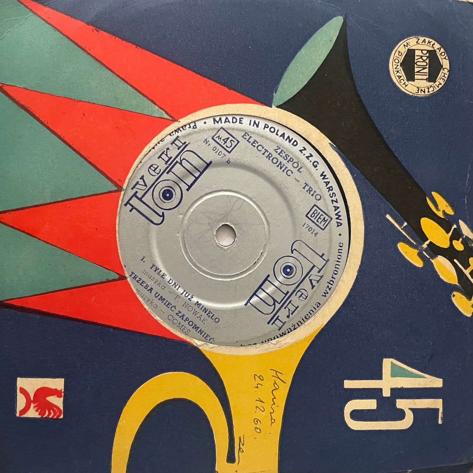 Zespol Electronic Trio - EP, Cd's en Dvd's, Vinyl Singles, Verzenden, EP