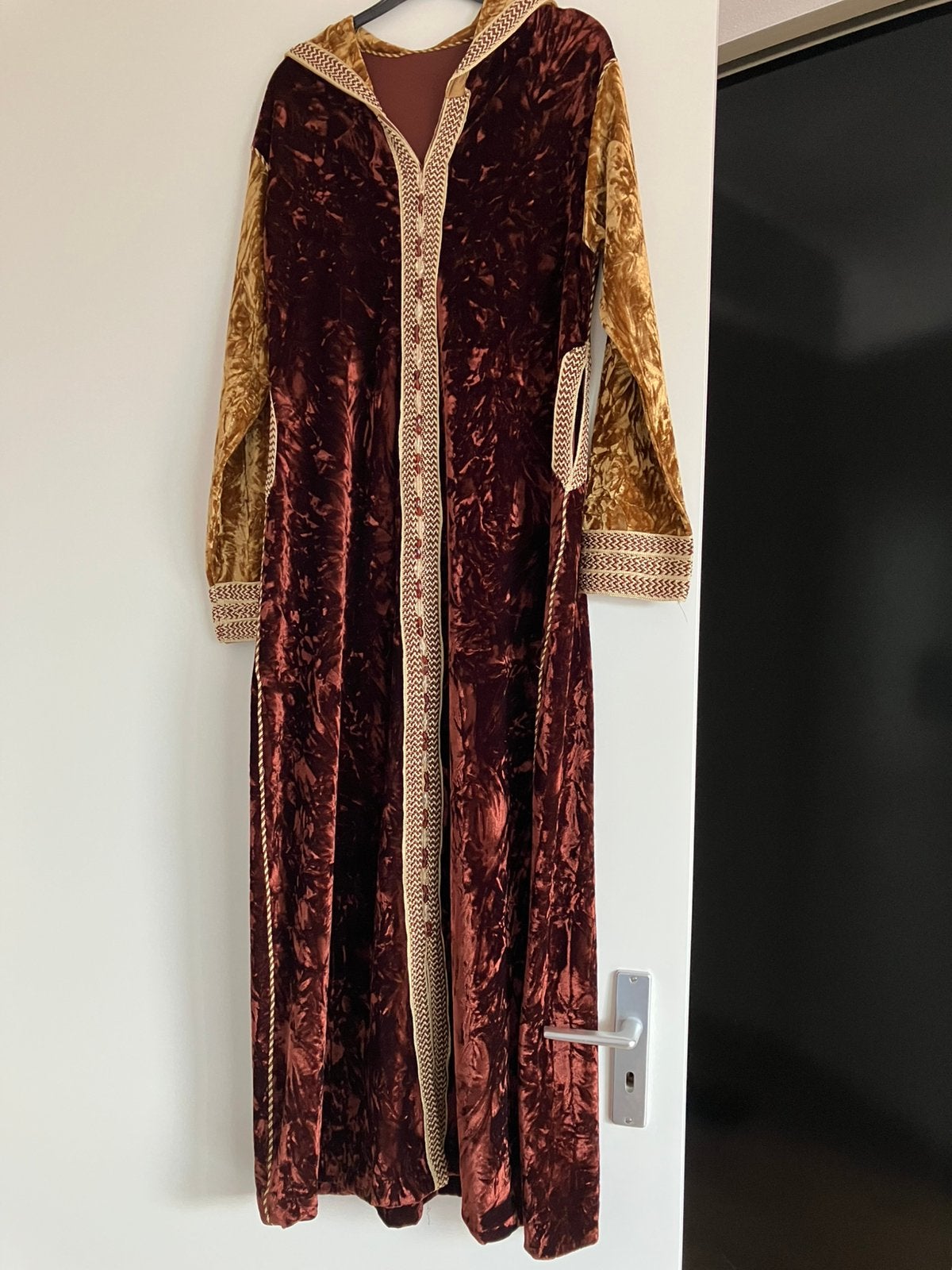 Prachtige suede djellaba maat S, Kleding | Dames, Ophalen of Verzenden, Zo goed als nieuw