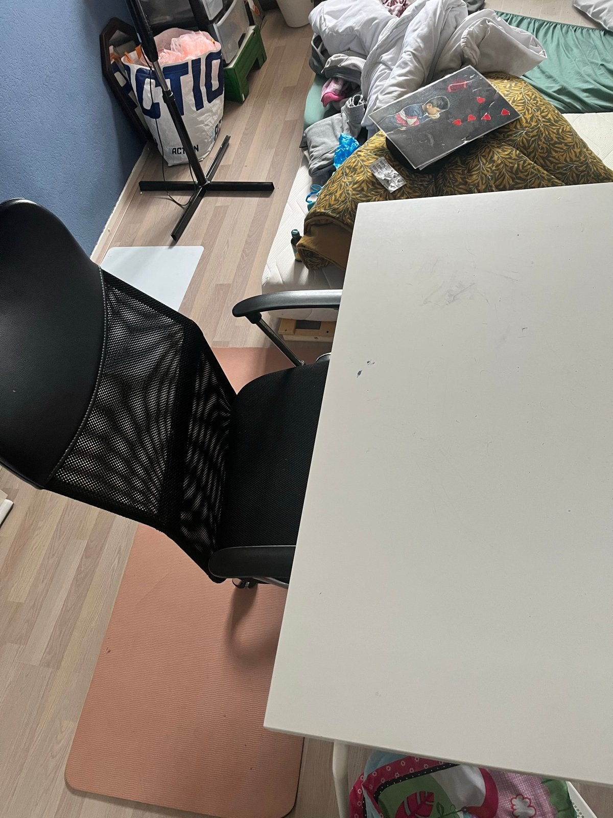 Bureau met bureaustoel, Ophalen, Overige typen, Gebruikt, Hout