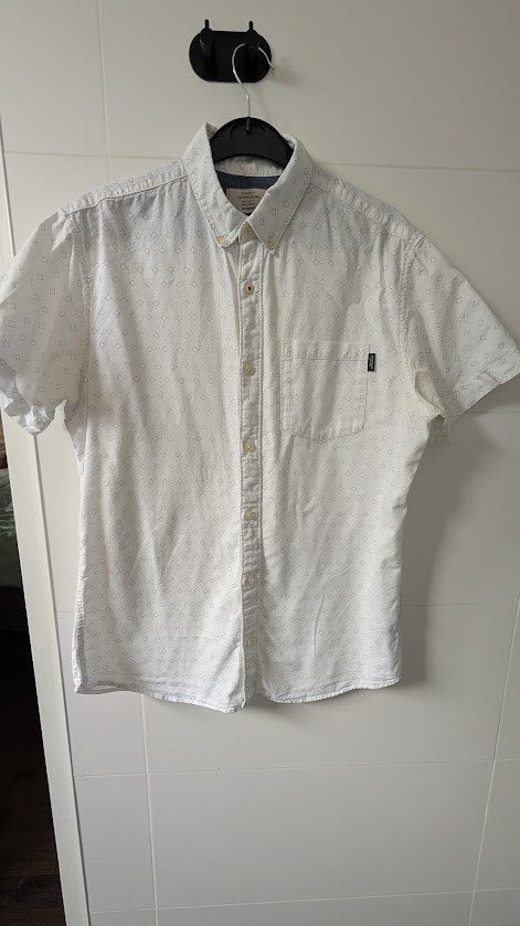 Jack & Jones  M, Wit, Zo goed als nieuw, Jack & Jones, Halswijdte 39/40 (M)