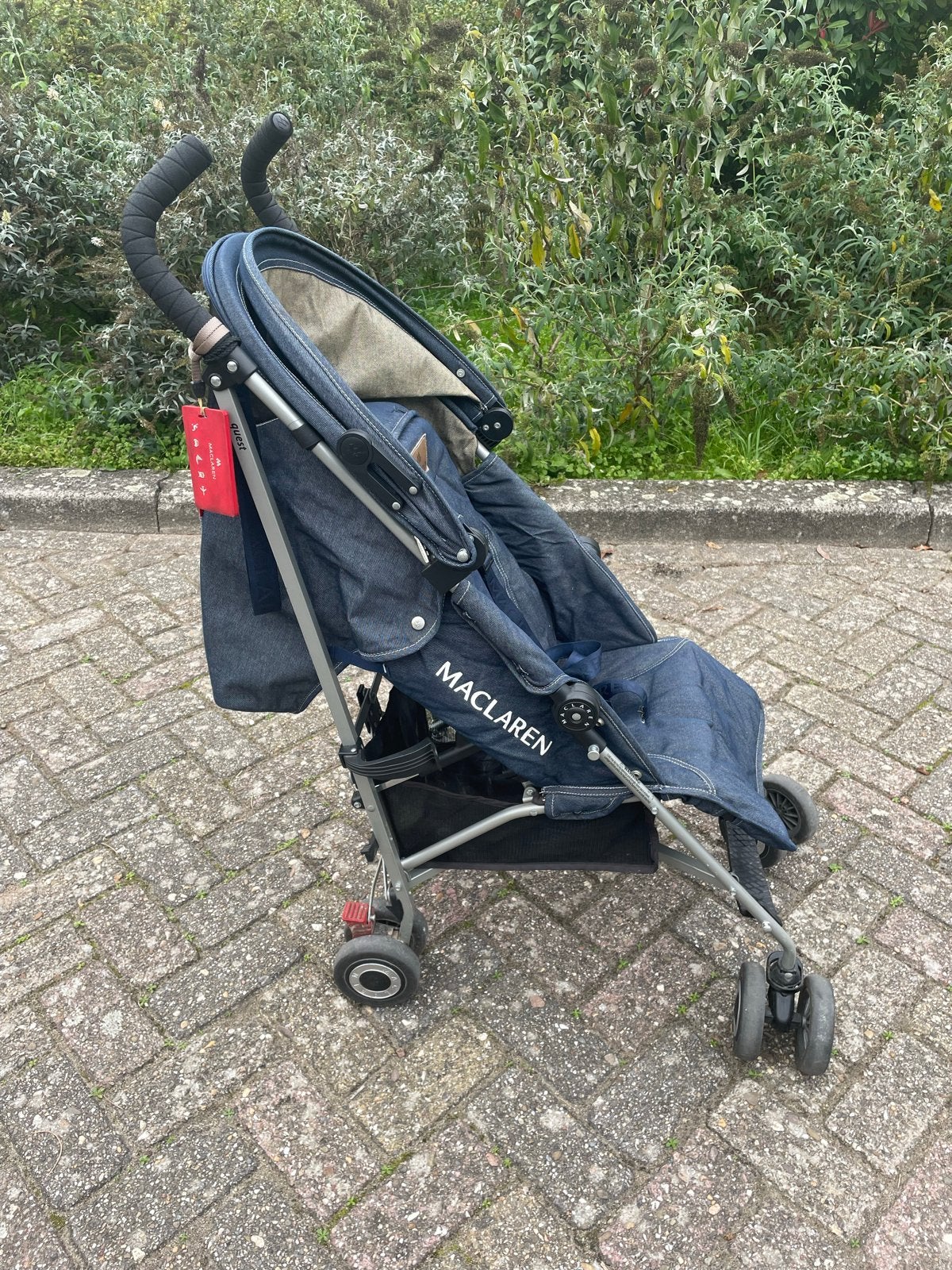 Maclaren Quest buggy incl. regenhoes en parasol, Kinderen en Baby's, Ophalen, Gebruikt, Maclaren, Regenhoes
