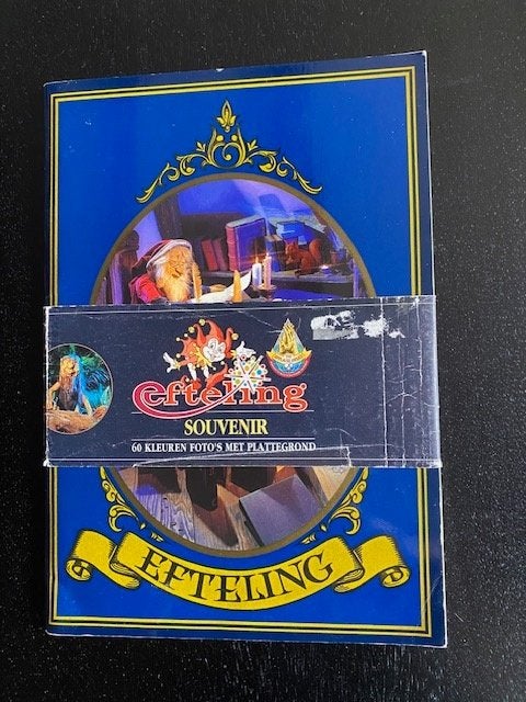 efteling jaar boekje met wikkel en plattegrond, Verzamelen, Efteling, Ophalen of Verzenden, Overige typen