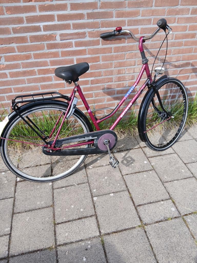 Batavus Torino damesfiets - 7 versnellingen, terugtraprem, Ophalen, Versnellingen, Batavus, 53 tot 56 cm
