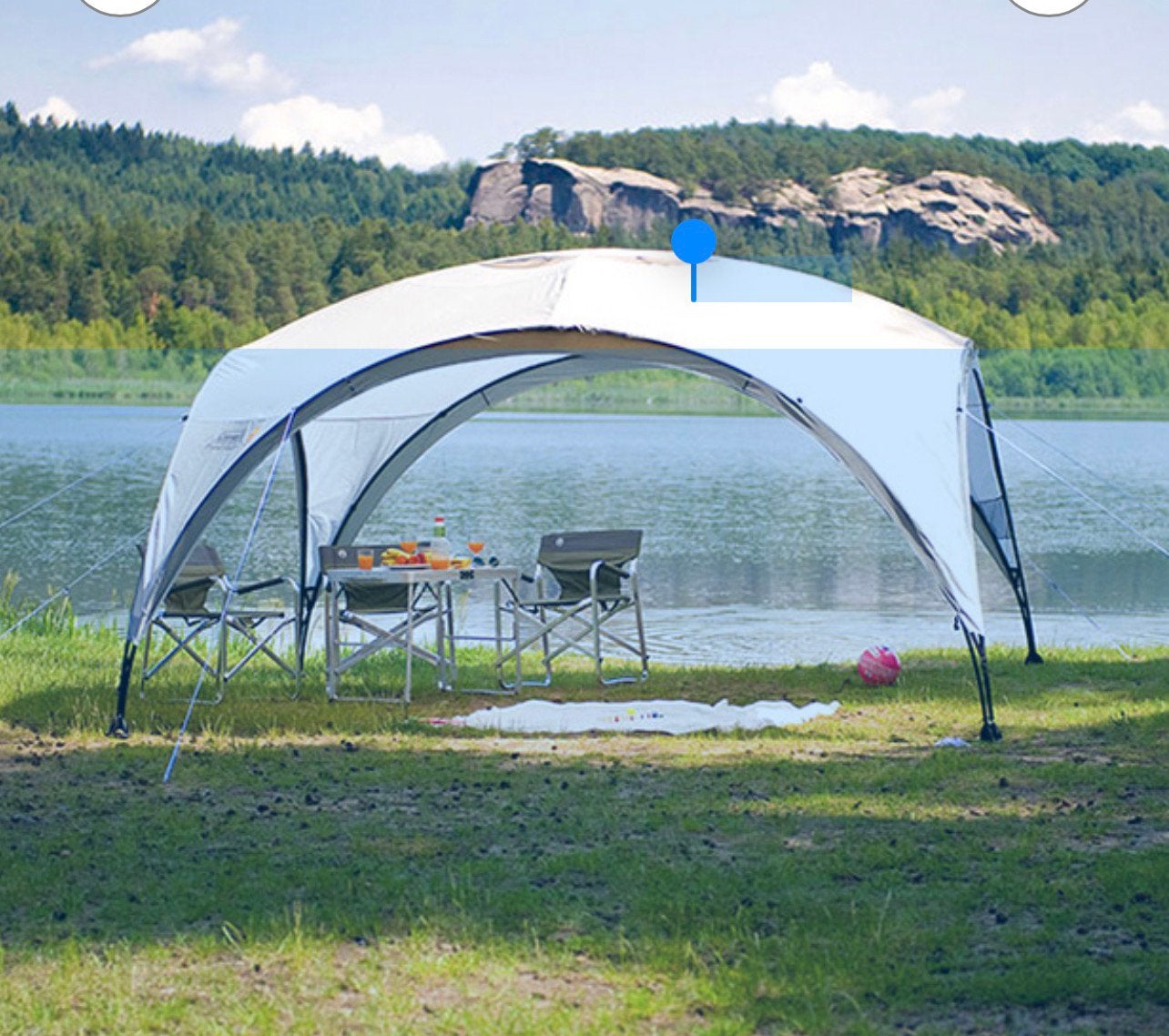 Coleman event shelter L, Opvouwbaar, Partytent, Minder dan 4 meter, Zo goed als nieuw