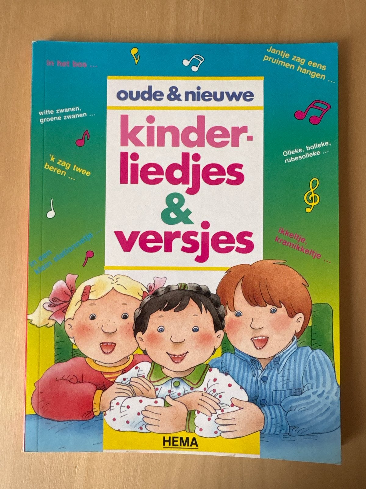 Oude & Nieuwe Kinderliedjes & Versjes - HEMA, Non-fictie, Jongen of Meisje, Ophalen of Verzenden, Zo goed als nieuw