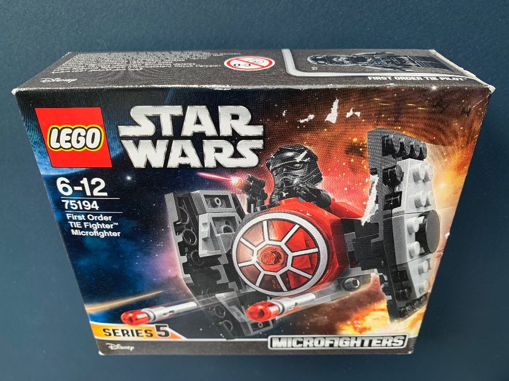 LEGO 75194 First Order TIE Fighter Microfighter (2018) NIEUW, Inclusief accessoires, Star Wars, Lego, Nieuw