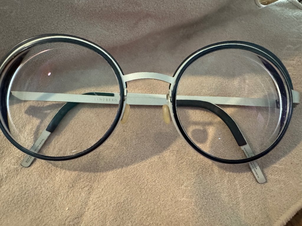 Lindbergh bril titanium, Overige merken, Zwart, Ophalen of Verzenden, Zo goed als nieuw