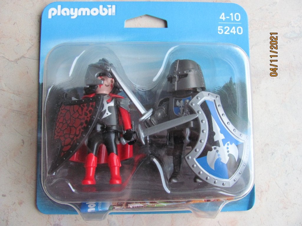 NIEUW in doos PLAYMOBIL nr 5240 RIDDERDUEL kasteel duopack, Kinderen en Baby's, Complete set, Nieuw, Ophalen of Verzenden, Knights