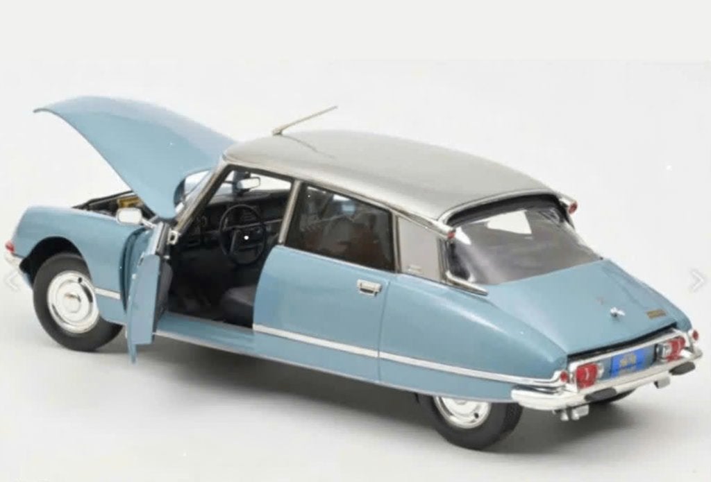 Citroen DS 23 Pallas '73 Blauw USA lim.ed. 1/18 NOREV 181722, Verzenden, Nieuw, Auto, Norev