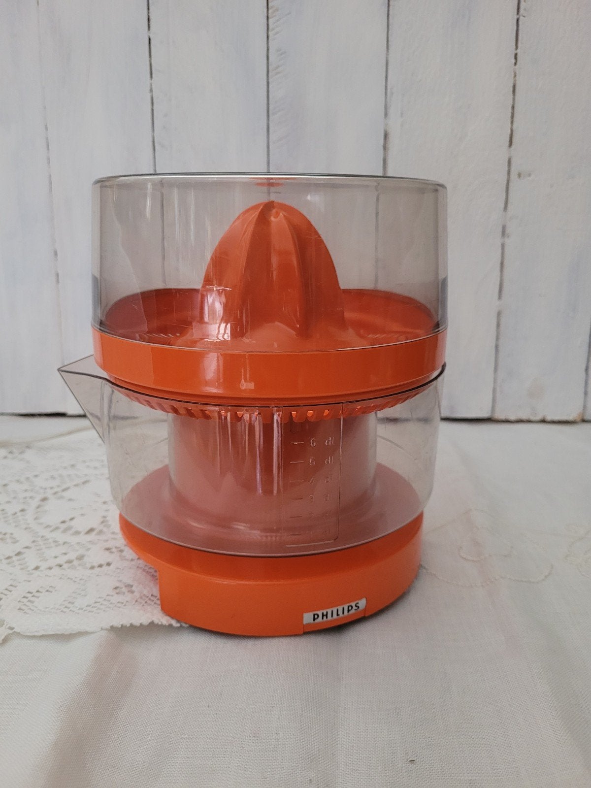 Vintage Philips Citruspers - Oranje - Jaren '70 - compleet -, Verzamelen, Verzenden