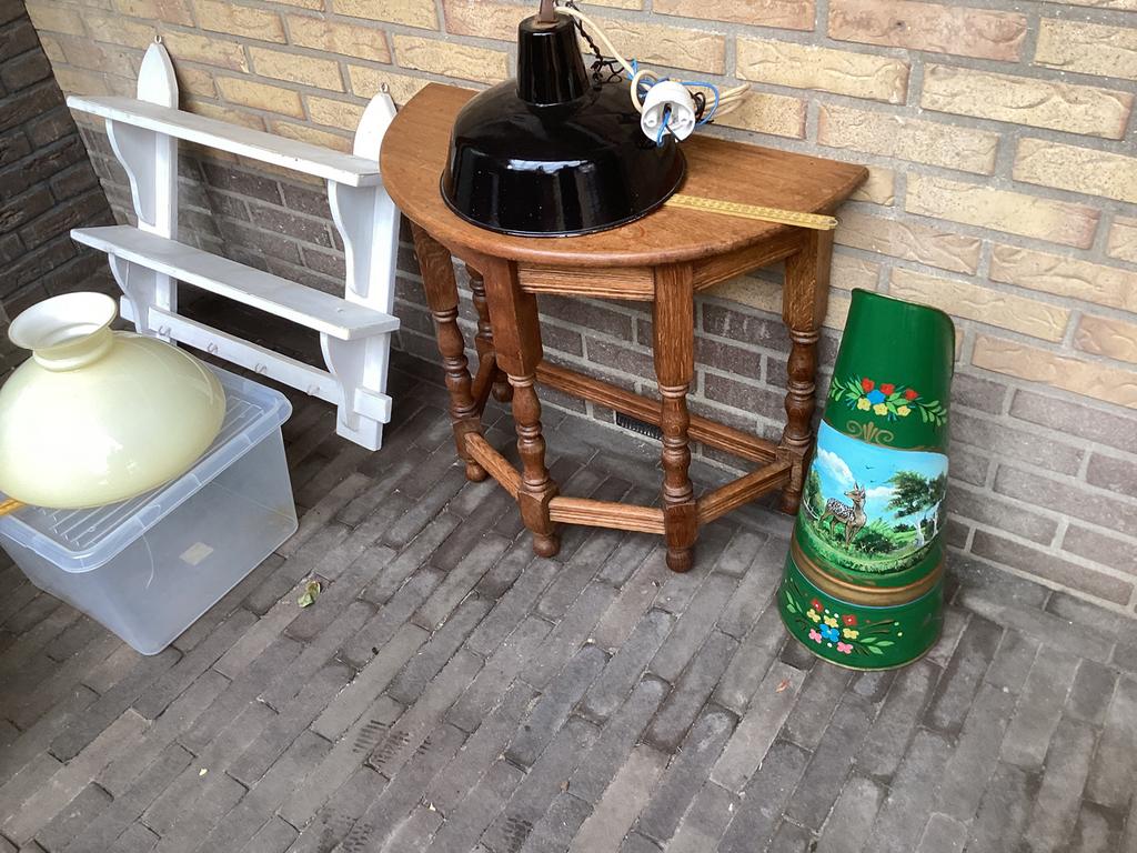 14 maart vrije inloop bij het overschotje brocantebox oma’s, Ophalen, Gebruikt, Glas, 25 tot 50 cm