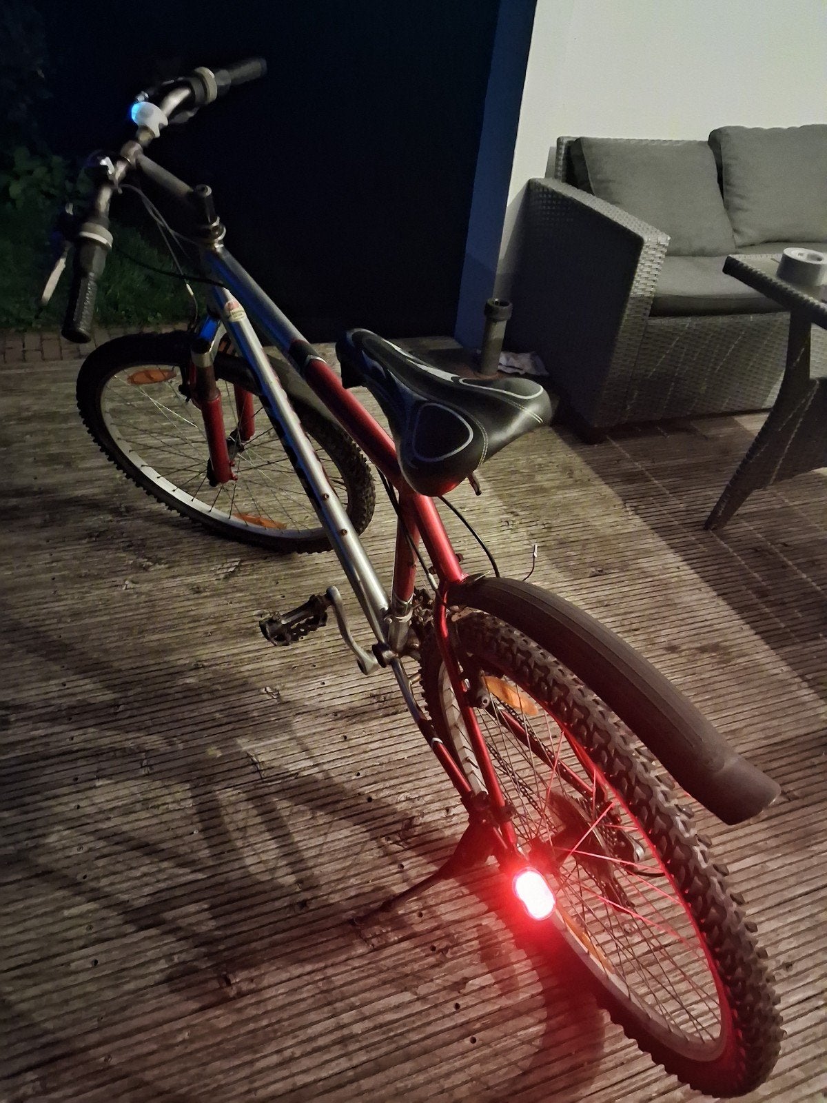 Giant Mountainbike - Goed onderhouden met lichte roest, Fietsen en Brommers, Ophalen, Gebruikt, Giant, Geen vering