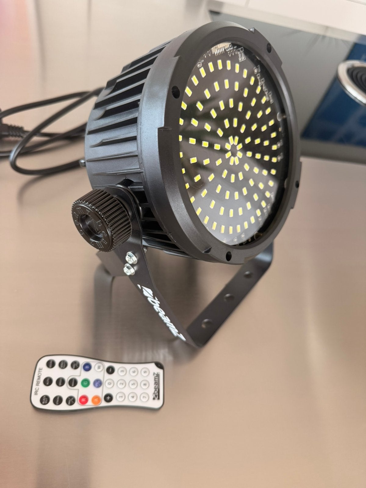 BeamZ BS98 LED Stroboscoop, Ophalen, Zo goed als nieuw, Licht, Stroboscoopeffect