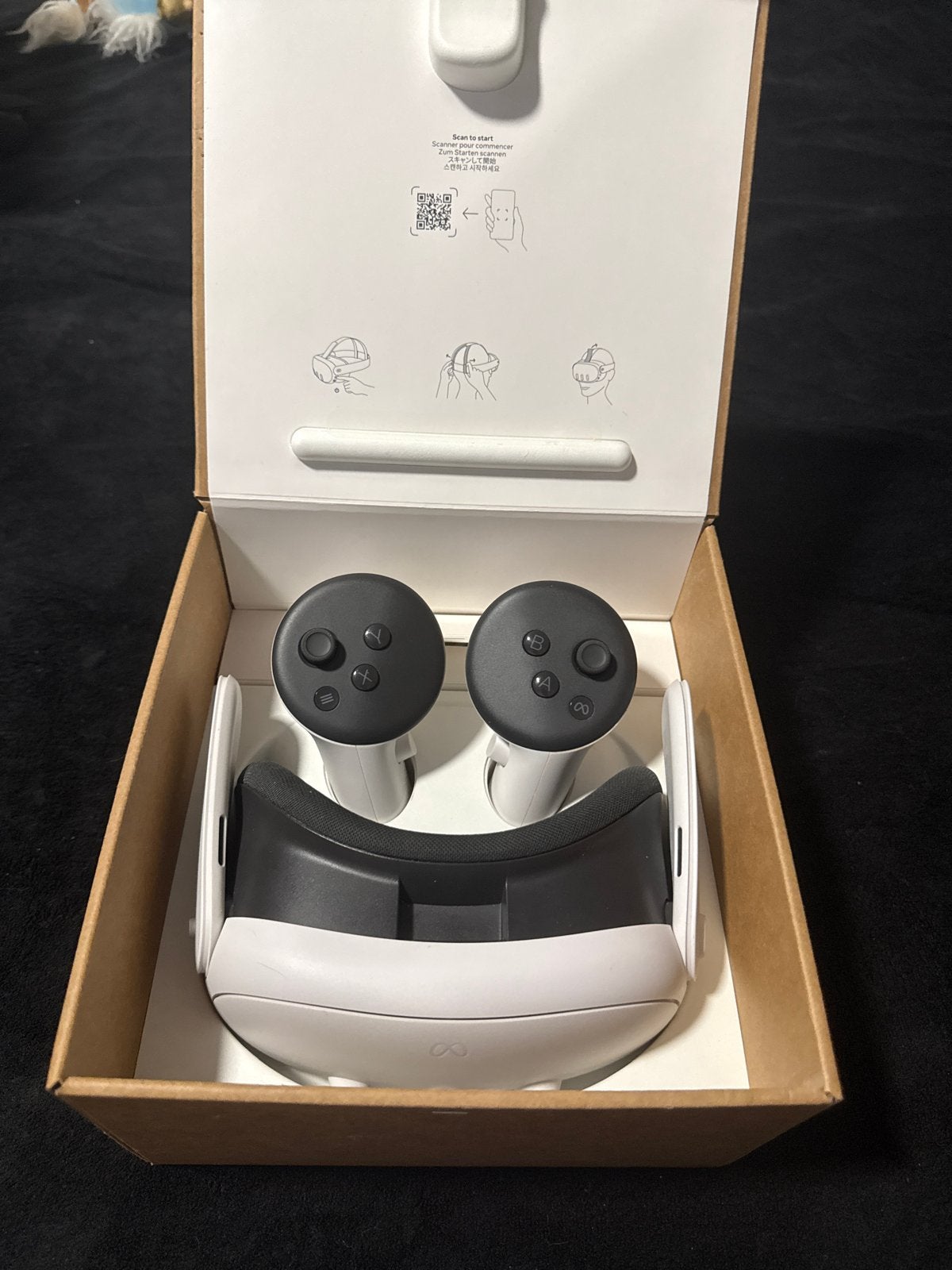 Meta Quest 3 512GB met Link Kabel en Power Split - ZGAN, Ophalen, Zo goed als nieuw, VR-bril, Overige platformen