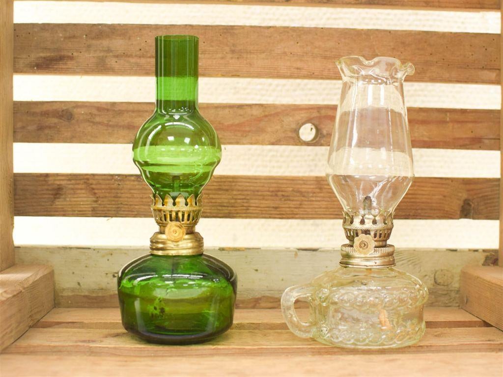 2 stuks Glazen olielampjes 51693