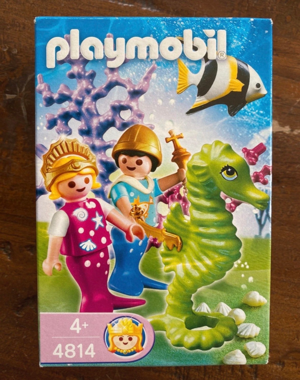 Playmobil Zeemeermin met Zeepaardje (4814), Ophalen of Verzenden, Nieuw, Jongen of Meisje