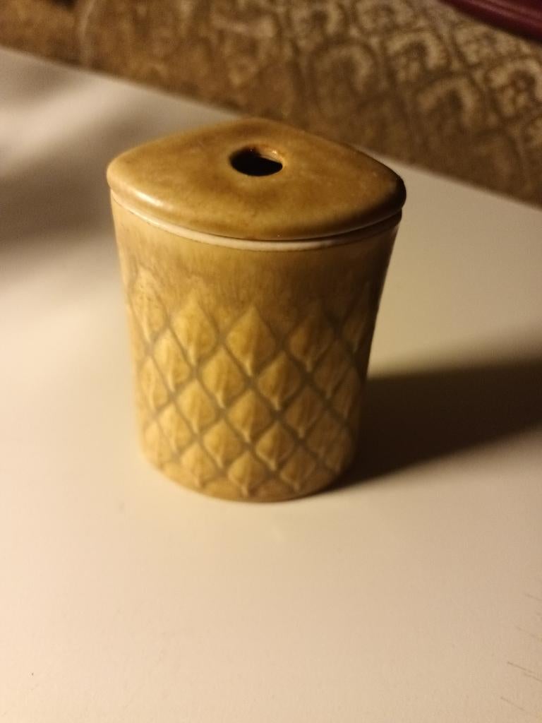Kronjyden MOSTERDPOTJE/ vintage, Ophalen of Verzenden