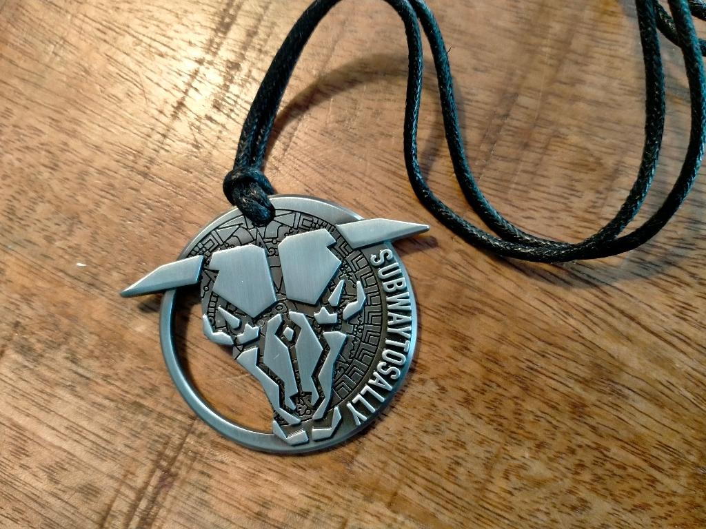 Subway to Sally folk metal band hanger ketting logo muziek, Verzamelen, Verzenden, Zo goed als nieuw