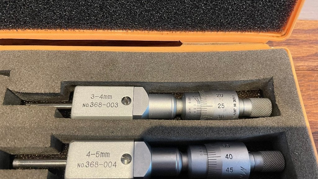Mitutoyo 368-907 2 punts binnenschroefmaat 3-6mm draaibank, Gebruikt, 3905 KX, Ophalen of Verzenden, Info@mitutoyo.nl