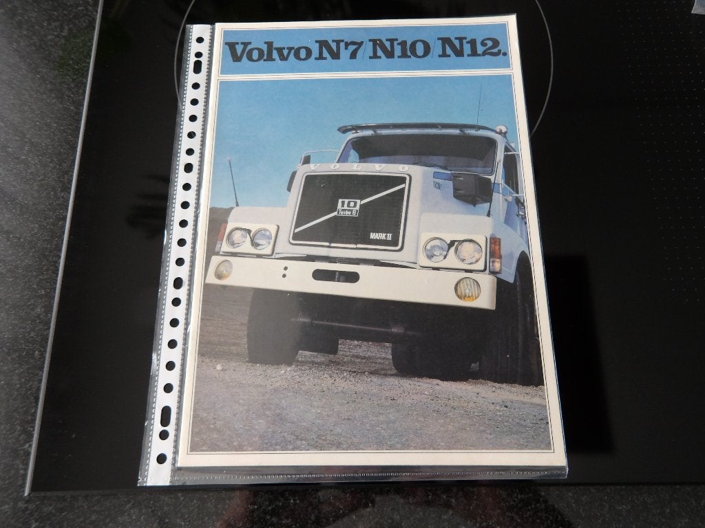 Volvo N7 N10 N12 Brochure - Origineel, Ophalen of Verzenden, Zo goed als nieuw, Volvo