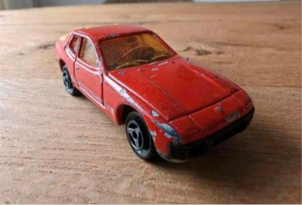 Majorette Porsche 924 Nr. 247 – Made in France –, Ophalen of Verzenden, Gebruikt, Auto