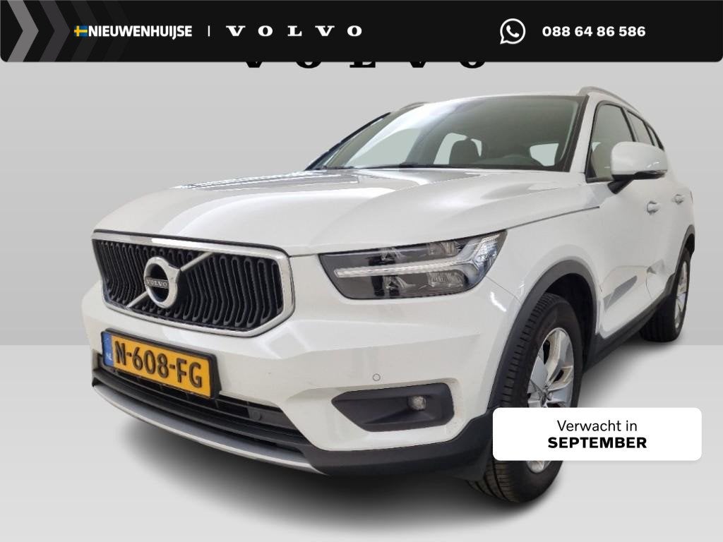 Volvo XC40 1.5 T2 Business Pro | Trekhaak | Adaptive Cruise, Auto's, Gebruikt, 129 pk, Wit, Origineel Nederlands