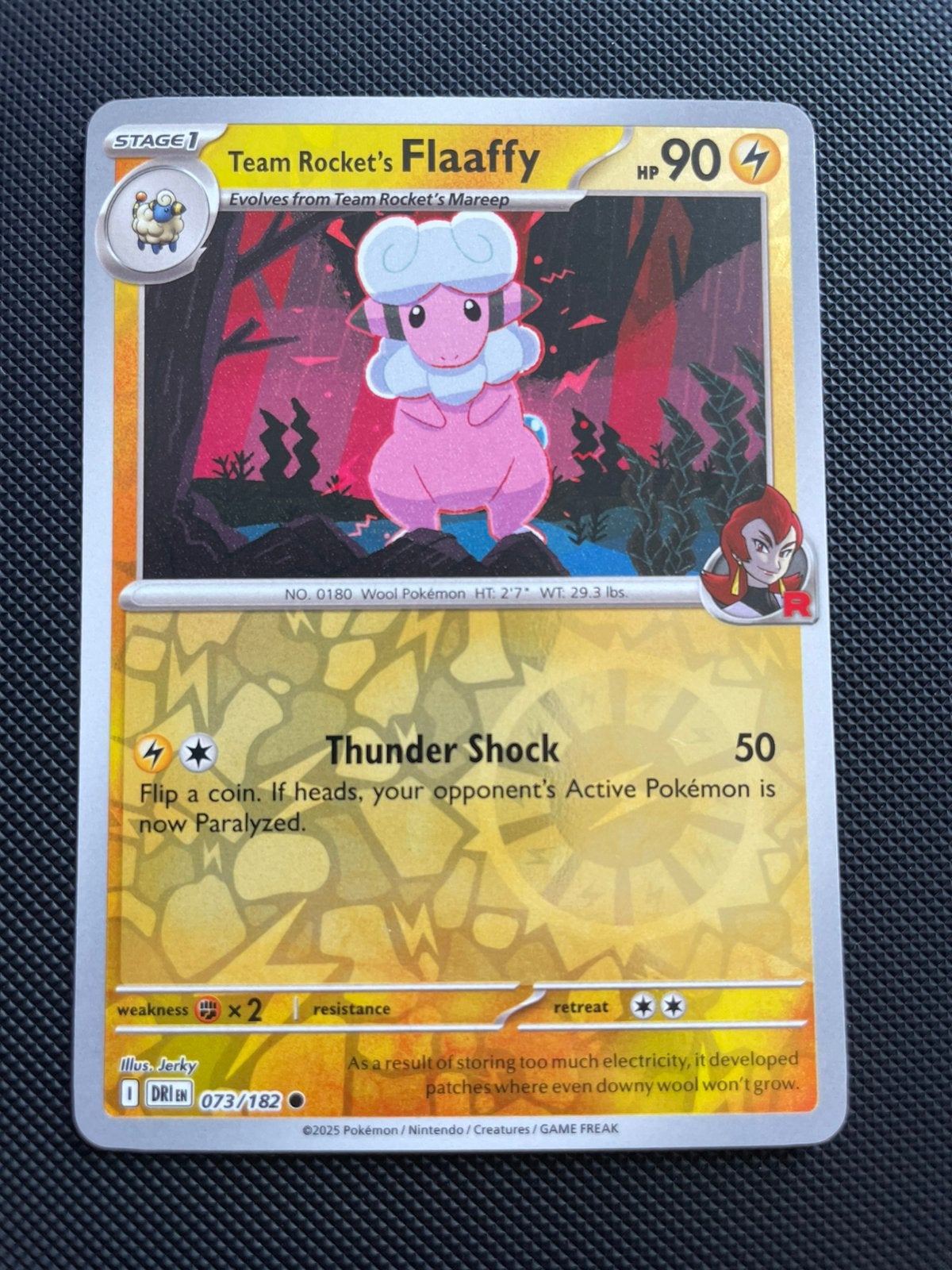 Flaaffy 073/182 Reverse Holo Destined Rivals Packfresh, Ophalen of Verzenden, Zo goed als nieuw