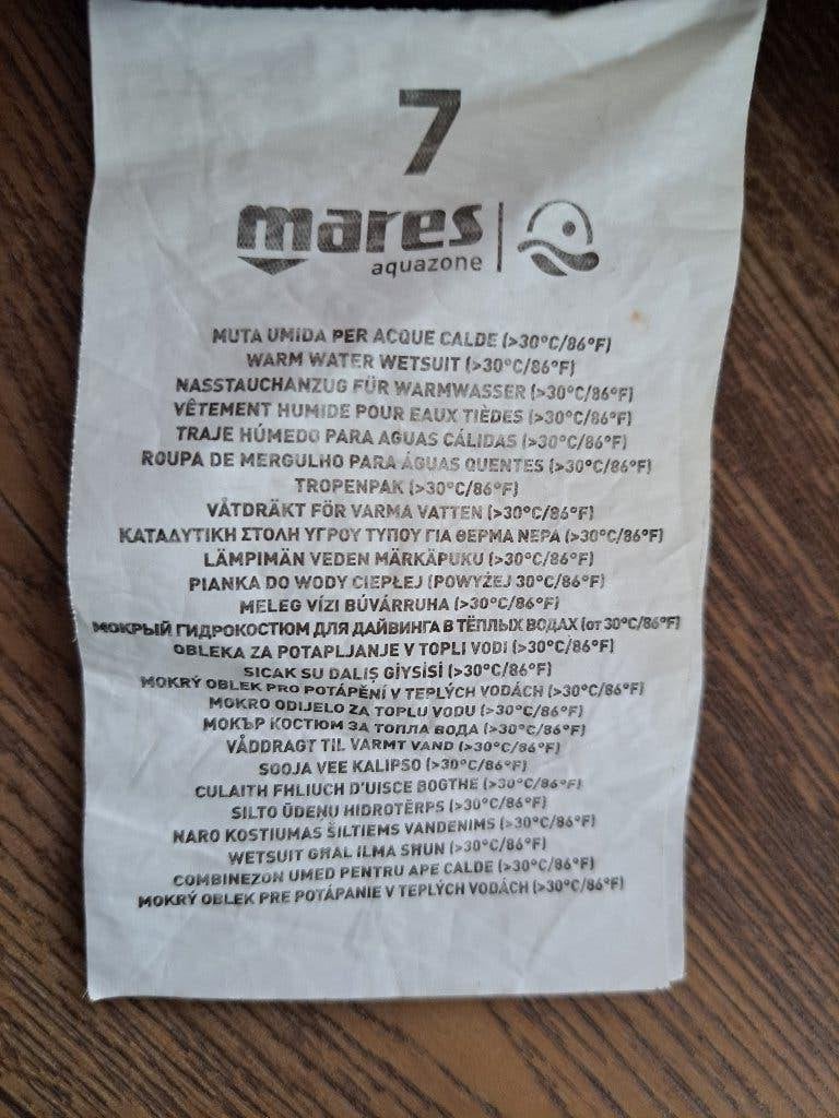 Wetsuit, Wetsuit, Ophalen of Verzenden, Zo goed als nieuw, Mares