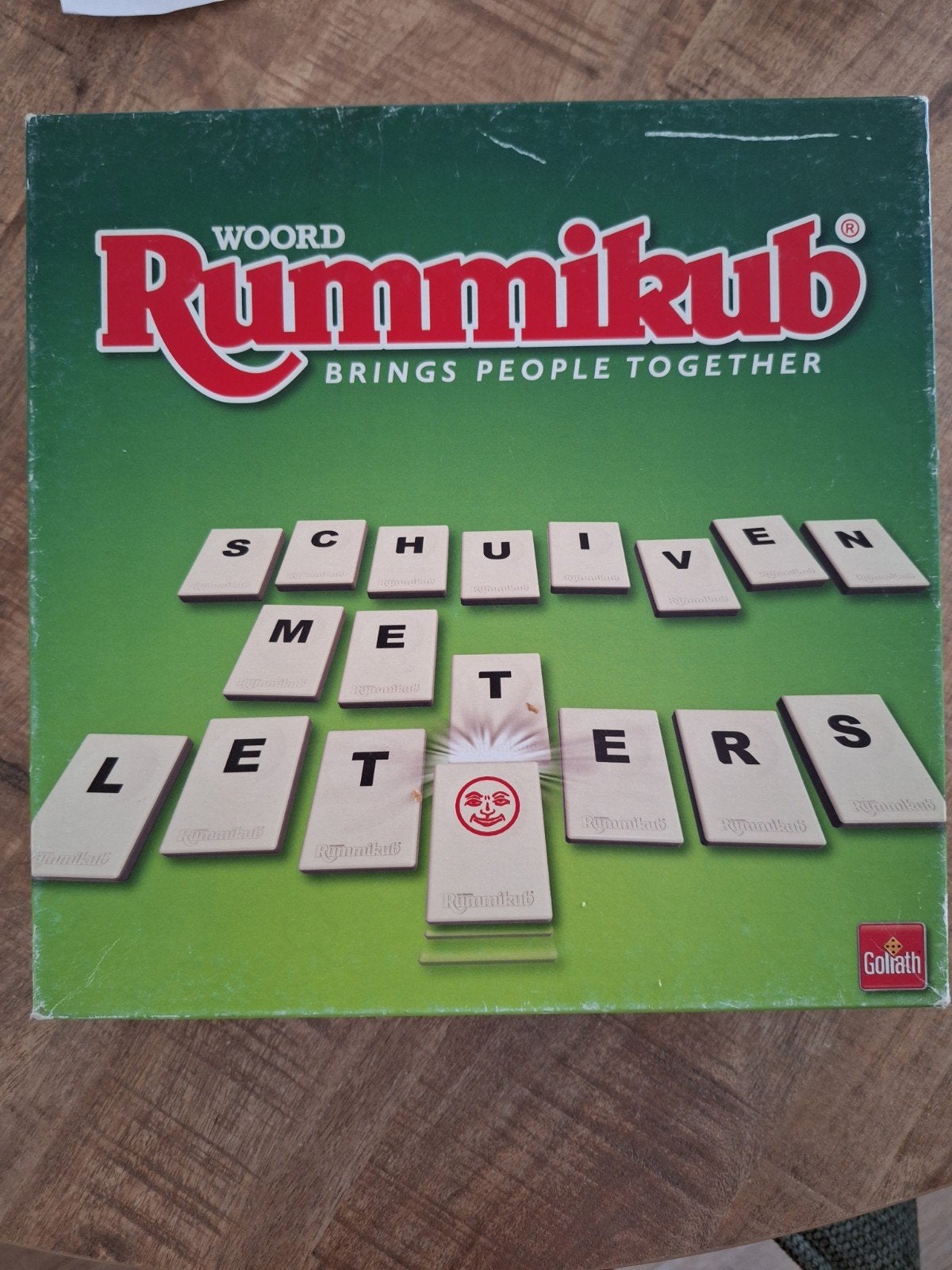 Woord Rummikub - Brengt mensen samen, Drie of vier spelers, Ophalen, Gebruikt, Goliath