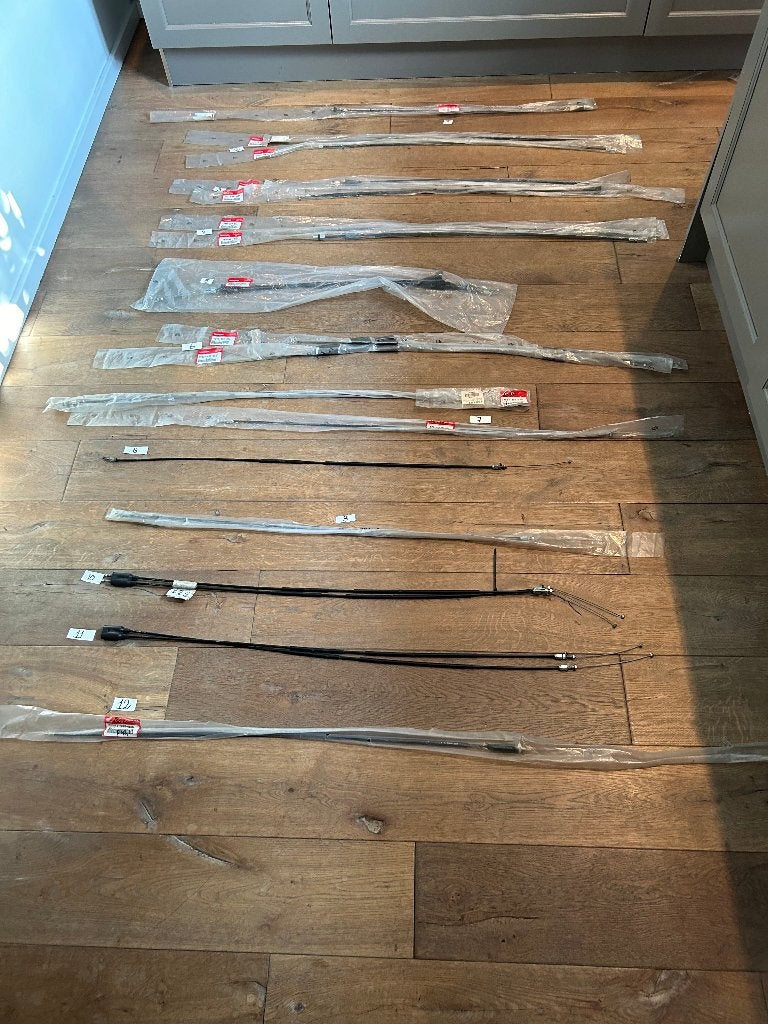 Honda CRF / CR / CRF X / XR OEM gaskabel, Motoren, Ophalen of Verzenden