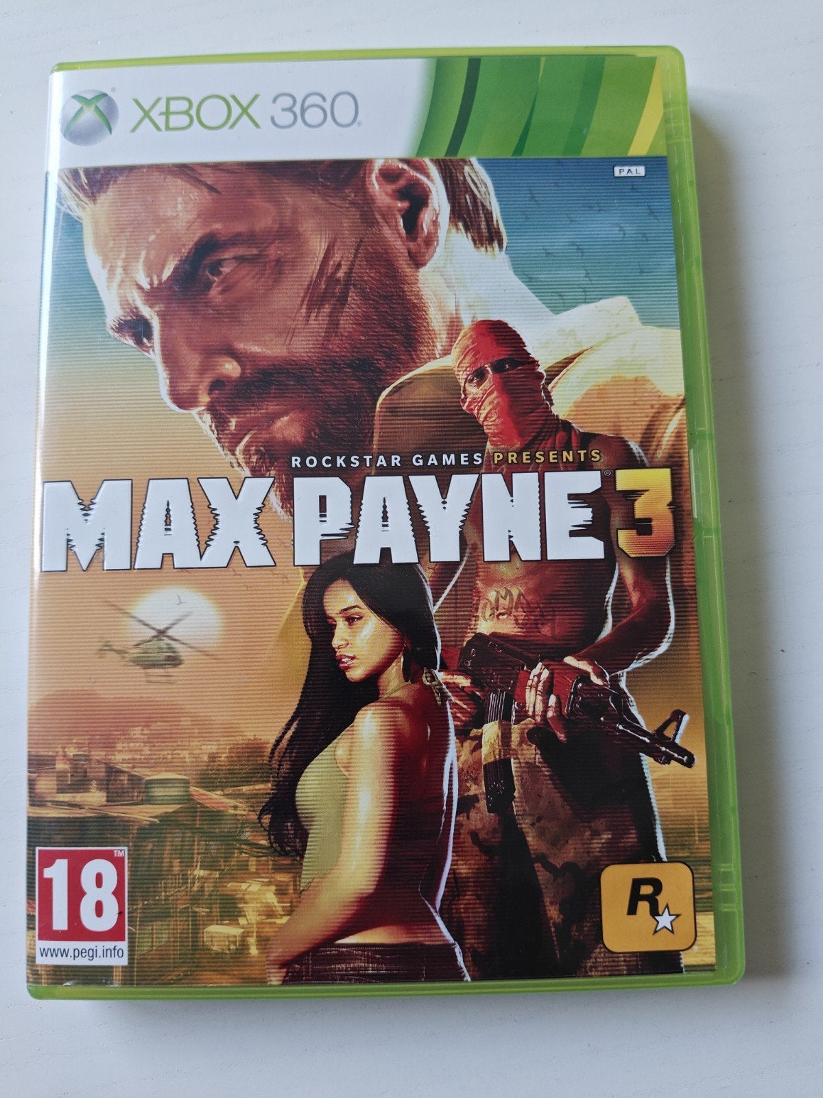 Max Payne 3 - Xbox 360, Gebruikt, Vanaf 18 jaar, Shooter, 1 speler