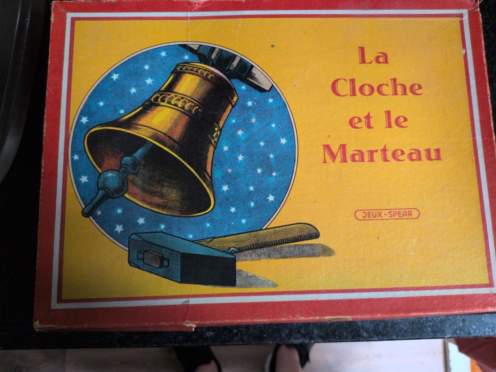 Vintage bordspel La Cloche et le Marteau (JEUX-SPEAR), Een of twee spelers, Ophalen of Verzenden, Gebruikt, JEUX-SPEAR