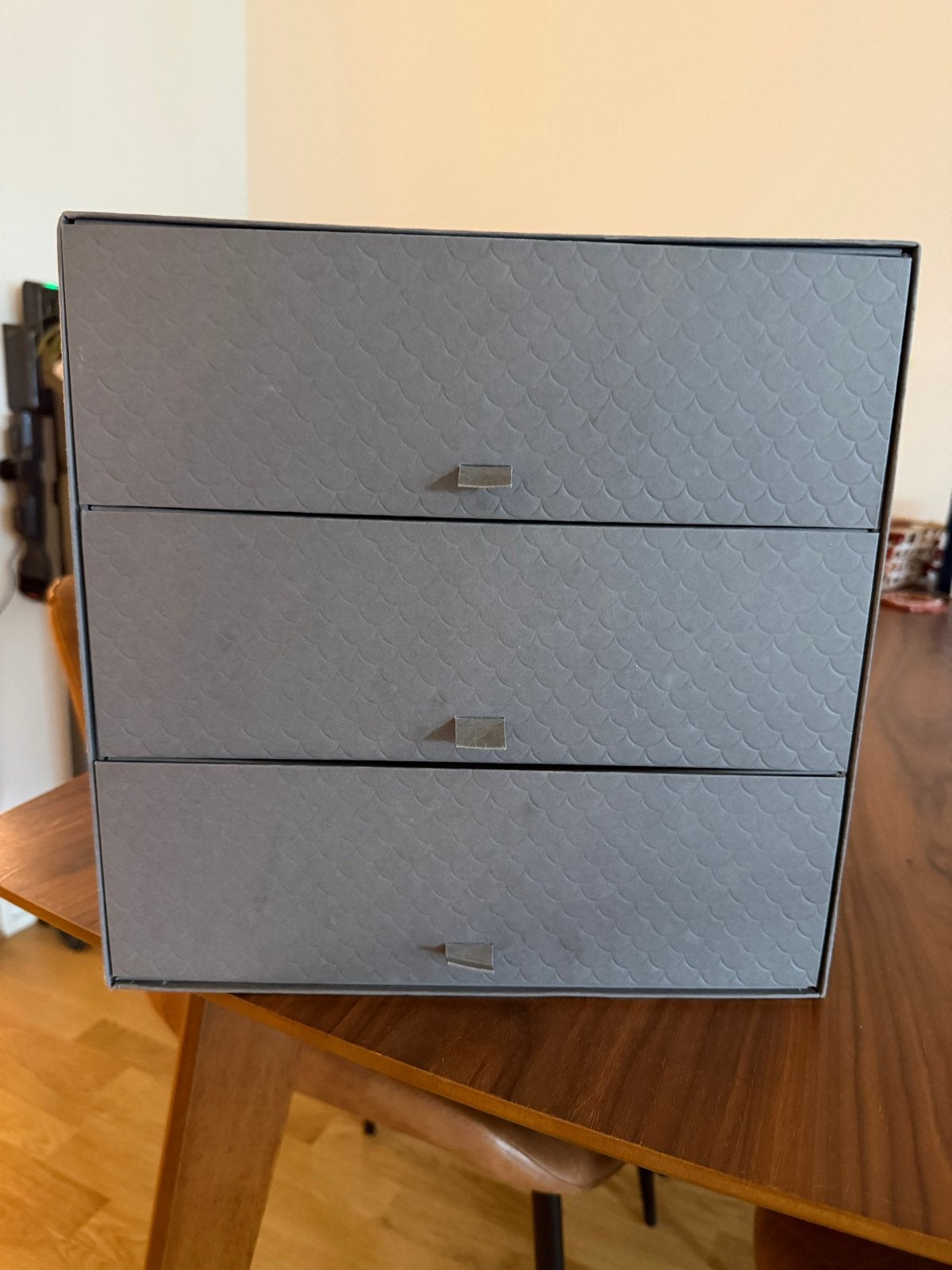 IKEA Ladeblok met 3 lades - Grijs (31x31x25 cm), Ophalen, Gebruikt