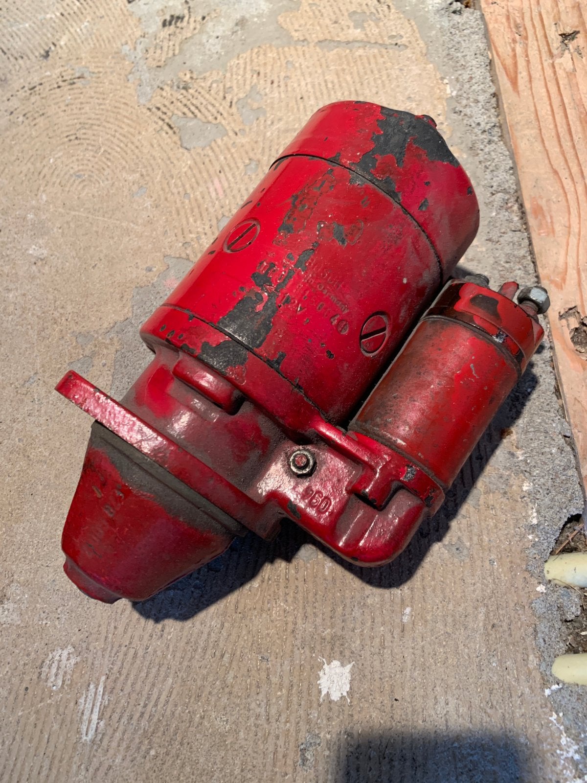 Bukh DV10 / DV20 startmotor, origineel Bosch, Ophalen of Verzenden, Gebruikt, Motor en Techniek