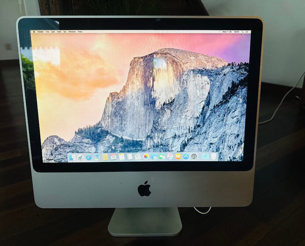 Apple iMac 20” – Intel Core 2 Duo – Werkend – OS X Yosemite, Computers en Software, Apple Desktops, Ophalen, 12 inch, Gebruikt
