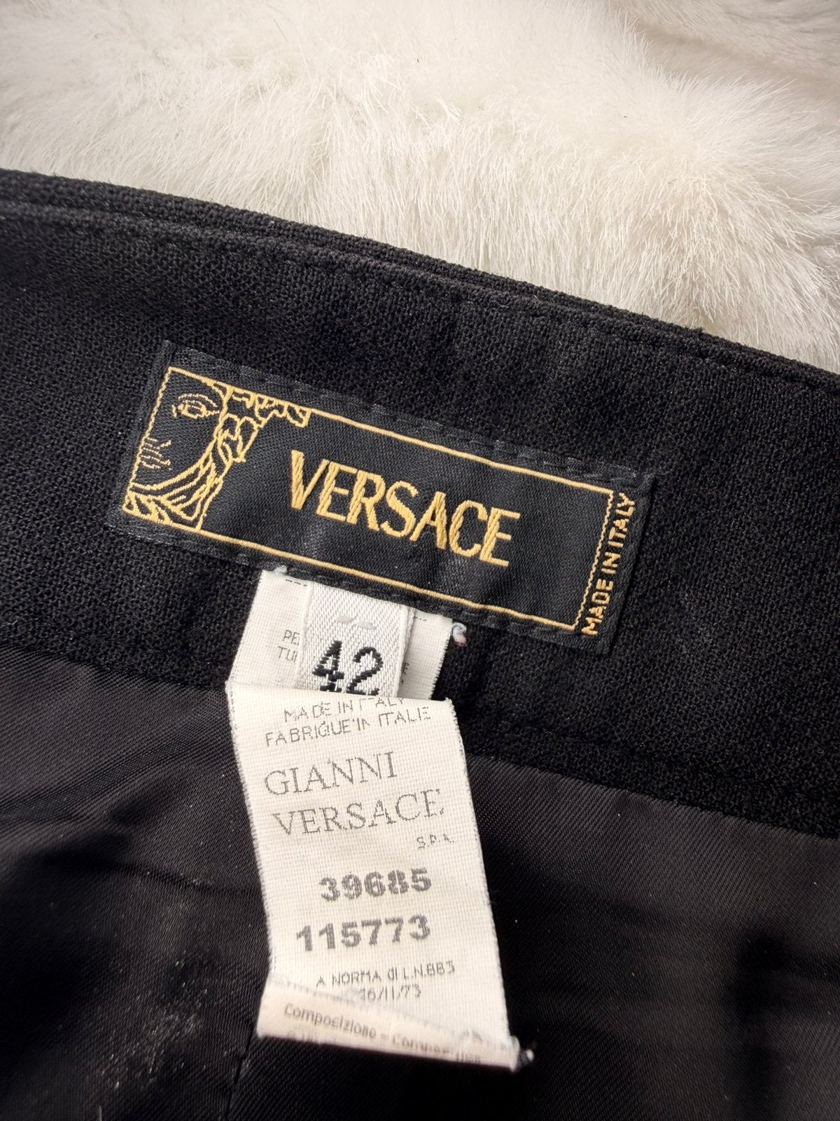 rok zwart Versace, Ophalen of Verzenden, Zo goed als nieuw, Zwart