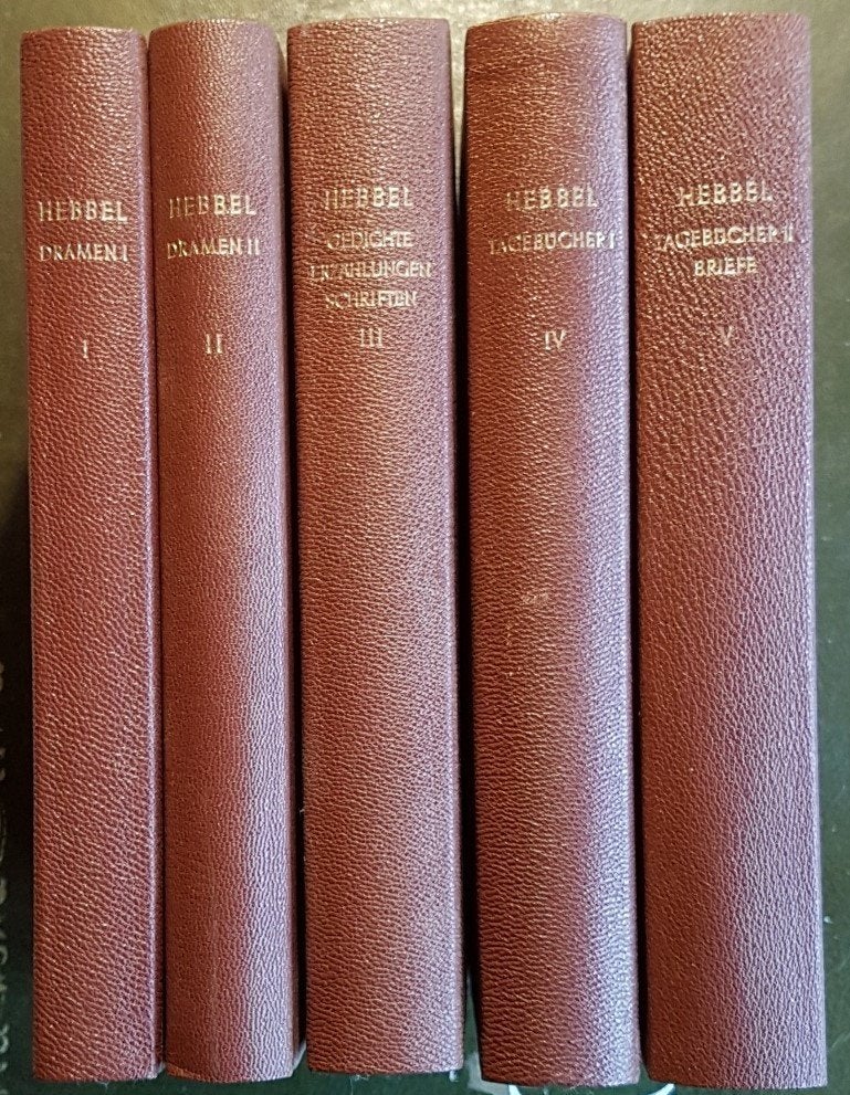 Hebbel - Verzameld Werk, Ophalen of Verzenden, Zo goed als nieuw