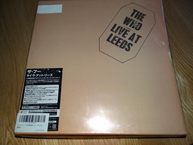 The Who Live At Leeds 40th Anniversary Box, NIEUW in folie., Cd's en Dvd's, Cd's | Rock, Ophalen of Verzenden, Nieuw in verpakking