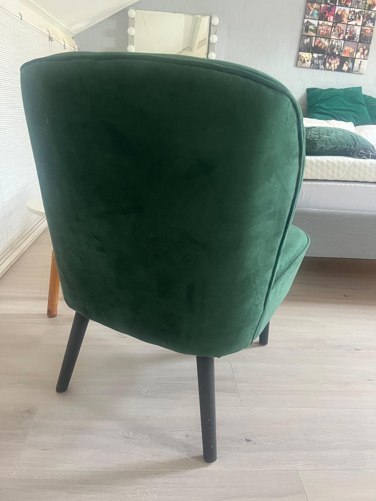 WOOOD Fauteuil / Lounge stoel - Zo goed als nieuw, Huis en Inrichting, Fauteuils, Ophalen, 75 tot 100 cm, Zo goed als nieuw, Stof
