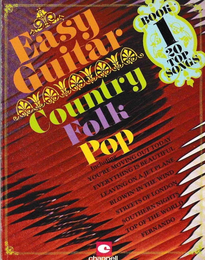 Easy Guitar Country Folk Pop ( 521 ), Muziek en Instrumenten, Bladmuziek, Verzenden, Artiest of Componist, Populair, Gitaar