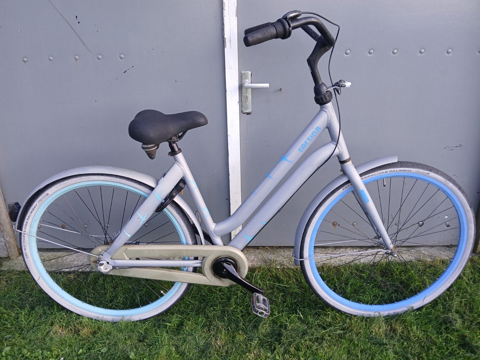 Cortina Opoe Fiets, zeer nette fiets goed onderhouden, Terugtraprem, Versnellingen, 56 cm of meer, Zo goed als nieuw
