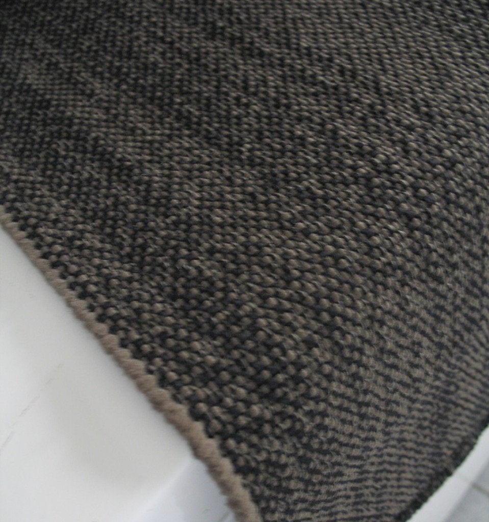 De Ploeg Screen 01/89 bruin+zwart; max 7,75 meter meubelstof, Wol, Bruin, 120 cm of meer, Ophalen of Verzenden