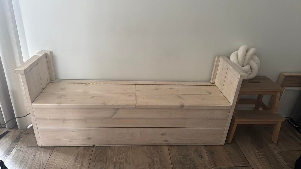 Mooie speelgoed ba(n)k/ kist, Ophalen, Minder dan 50 cm, Gebruikt, 50 tot 75 cm