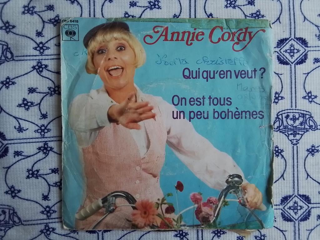 Annie cordy           Qui gu'en veut, Ophalen of Verzenden, Zo goed als nieuw, Pop, Single