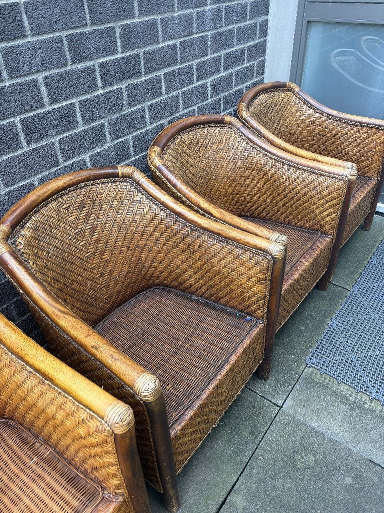 Stoelen, Ophalen, Gebruikt, Bruin, Hout
