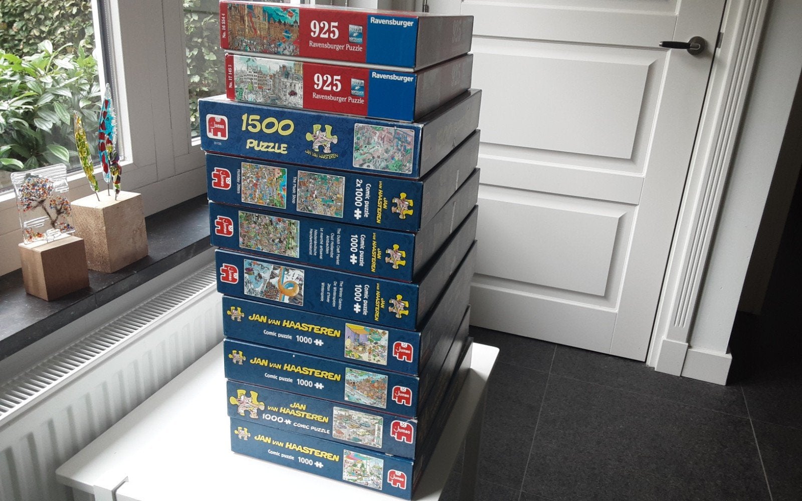 diverse puzzels, Ophalen, 500 t/m 1500 stukjes, Zo goed als nieuw