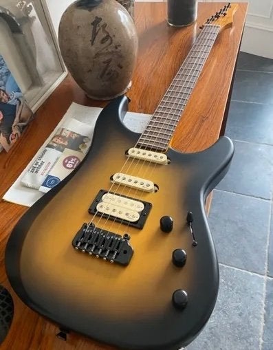 Marceau Custom Gitaar, Ophalen, Zo goed als nieuw, Solid body, Overige merken
