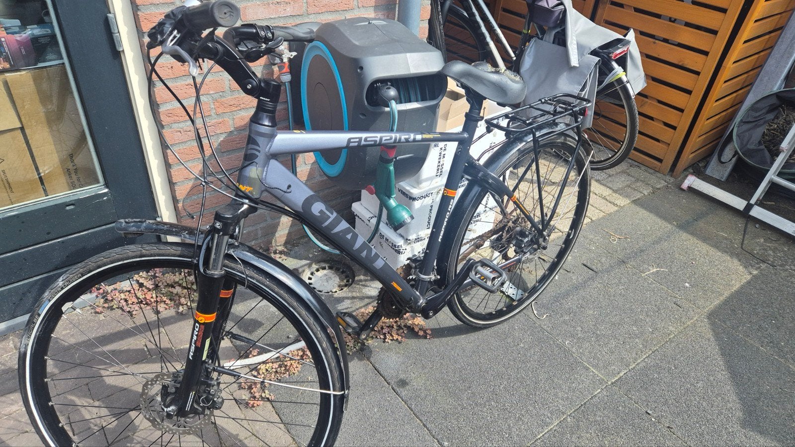 Giant Aspiro stationfiets  met schijfremmen, Ophalen of Verzenden, Gebruikt, Meer dan 20 versnellingen, Giant