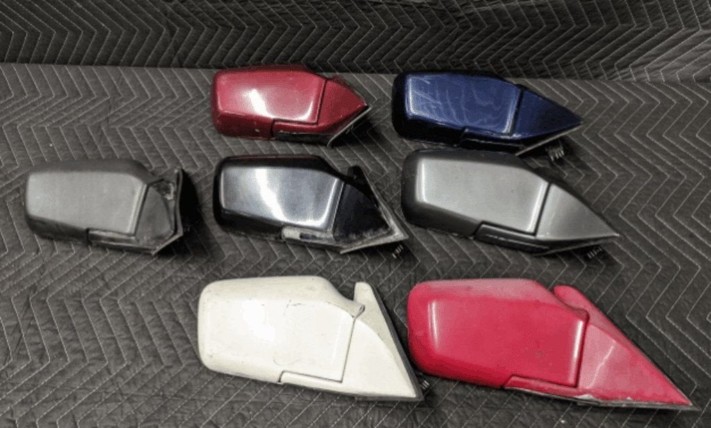Buitenspiegel rechts gespoten zonder spiegelglas BMW 3 serie, Auto-onderdelen, Spiegels, Gebruikt, -, -, Ophalen of Verzenden