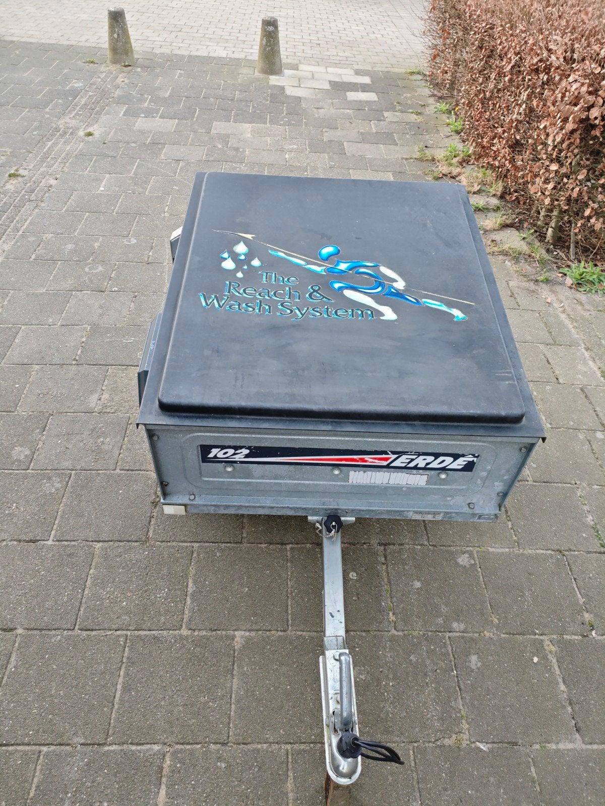 Aanhanger voor vakantie en bouwmaterialen